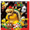 Picture of SUPER MARIO LUNCH NAPKINS 33X33CM - PACK OF 20